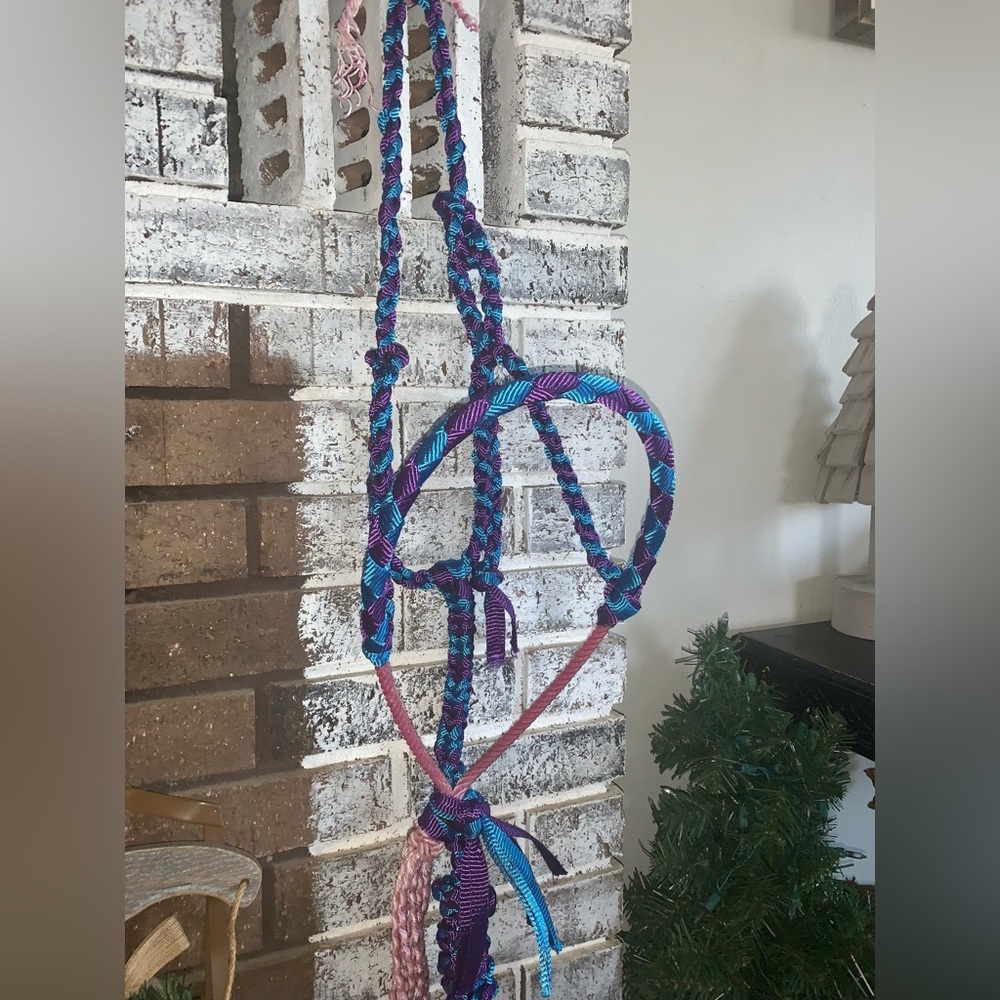 Mule tape rope halter